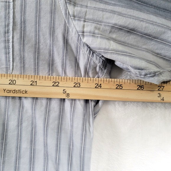 Tommy Bahama Long Sleeve Button Up Shirt Men's Large Striped Relax Casual Beach - Picture 11 of 12
